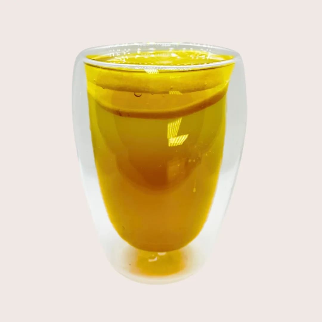 Чай зелёный с лимоном и горным мёдом